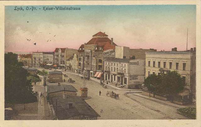 Lyck - Kaiser-Wilhelmstrae 1915