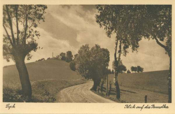 Elk - View at Bunelka hill 1945